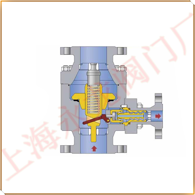 TDM型自動再循環(huán)閥結(jié)構(gòu)圖